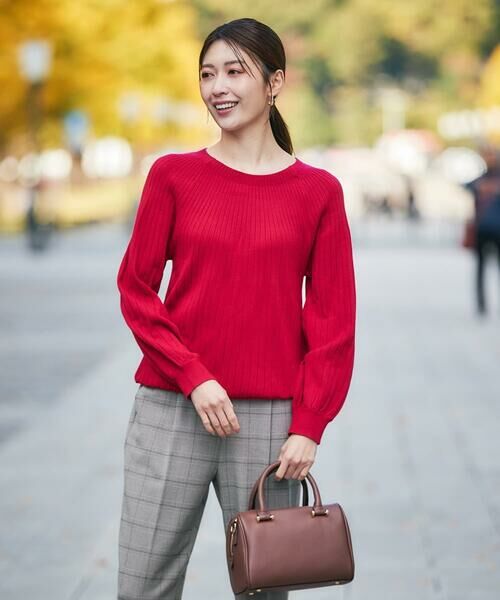 a.v.v / アー・ヴェ・ヴェ ニット・セーター | 【洗える】求心風モックネックニット | 詳細1