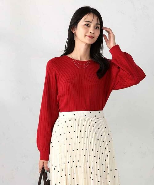 a.v.v / アー・ヴェ・ヴェ ニット・セーター | 【洗える】求心風モックネックニット | 詳細11