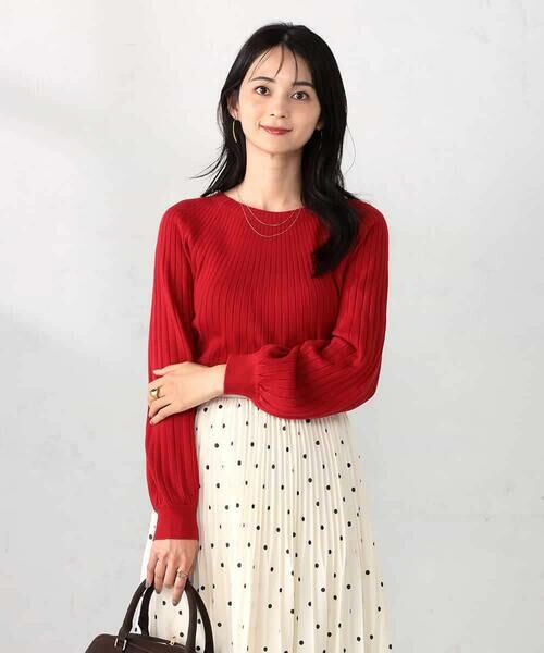 a.v.v / アー・ヴェ・ヴェ ニット・セーター | 【洗える】求心風モックネックニット | 詳細12