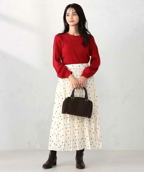 a.v.v / アー・ヴェ・ヴェ ニット・セーター | 【洗える】求心風モックネックニット | 詳細15