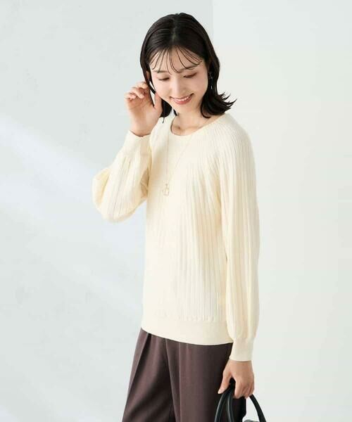 a.v.v / アー・ヴェ・ヴェ ニット・セーター | 【洗える】求心風モックネックニット | 詳細18