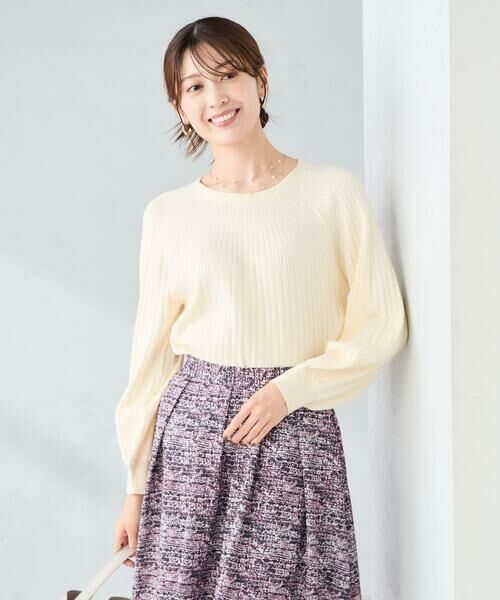 a.v.v / アー・ヴェ・ヴェ ニット・セーター | 【洗える】求心風モックネックニット | 詳細23