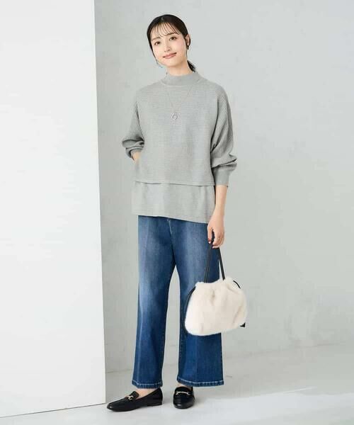 a.v.v / アー・ヴェ・ヴェ ニット・セーター | 【2SET/雑誌InRed(宝島社)12月号掲載】クロップドニット＆ニットベスト | 詳細13