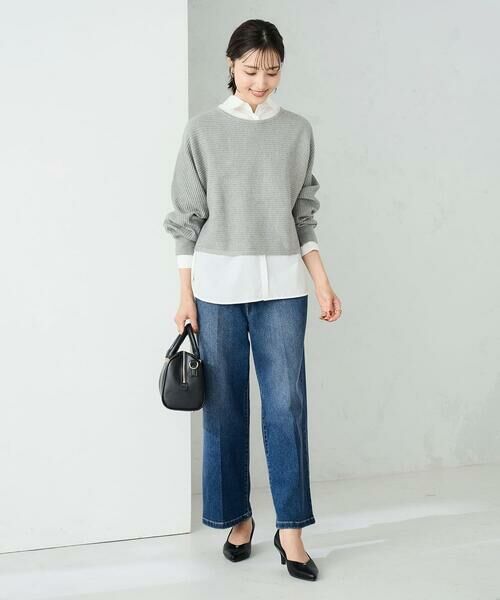 a.v.v / アー・ヴェ・ヴェ ニット・セーター | 【2SET/雑誌InRed(宝島社)12月号掲載】クロップドニット＆ニットベスト | 詳細17