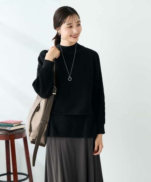 a.v.v / アー・ヴェ・ヴェ ニット・セーター | 【2SET/雑誌InRed(宝島社)12月号掲載】クロップドニット＆ニットベスト | 詳細20