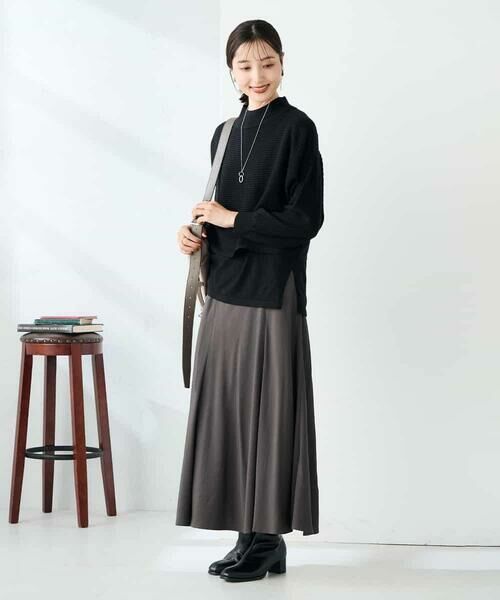 a.v.v / アー・ヴェ・ヴェ ニット・セーター | 【2SET/雑誌InRed(宝島社)12月号掲載】クロップドニット＆ニットベスト | 詳細23