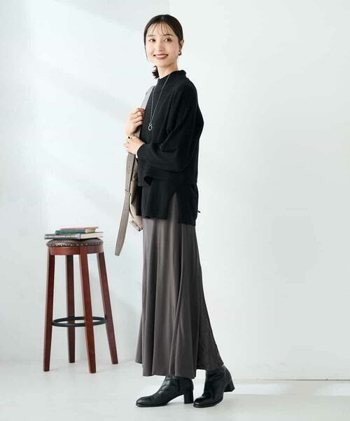 a.v.v / アー・ヴェ・ヴェ ニット・セーター | 【2SET/雑誌InRed(宝島社)12月号掲載】クロップドニット＆ニットベスト | 詳細26