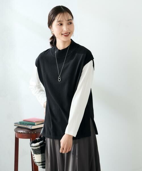 a.v.v / アー・ヴェ・ヴェ ニット・セーター | 【2SET/雑誌InRed(宝島社)12月号掲載】クロップドニット＆ニットベスト | 詳細27