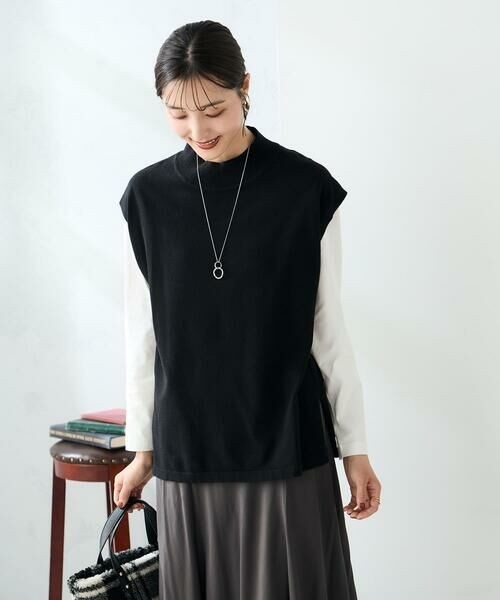 a.v.v / アー・ヴェ・ヴェ ニット・セーター | 【2SET/雑誌InRed(宝島社)12月号掲載】クロップドニット＆ニットベスト | 詳細28