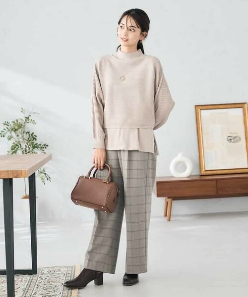 a.v.v / アー・ヴェ・ヴェ ニット・セーター | 【2SET/雑誌InRed(宝島社)12月号掲載】クロップドニット＆ニットベスト | 詳細4