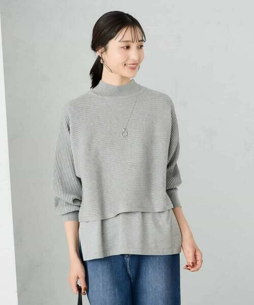 a.v.v / アー・ヴェ・ヴェ ニット・セーター | 【2SET/雑誌InRed(宝島社)12月号掲載】クロップドニット＆ニットベスト | 詳細6