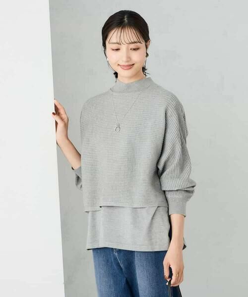 a.v.v / アー・ヴェ・ヴェ ニット・セーター | 【2SET/雑誌InRed(宝島社)12月号掲載】クロップドニット＆ニットベスト | 詳細7