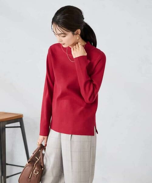 a.v.v / アー・ヴェ・ヴェ ニット・セーター | 【洗える】プチハイネックニット | 詳細1