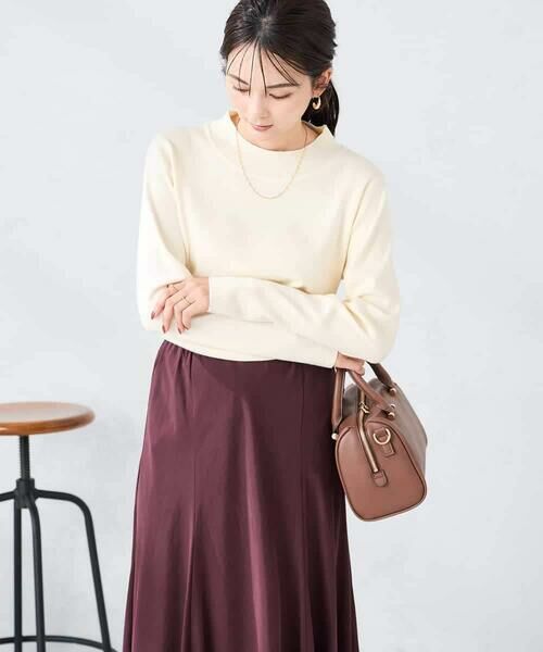 a.v.v / アー・ヴェ・ヴェ ニット・セーター | 【洗える】プチハイネックニット | 詳細14