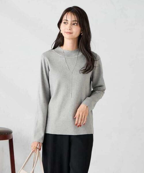 a.v.v / アー・ヴェ・ヴェ ニット・セーター | 【洗える】プチハイネックニット | 詳細26