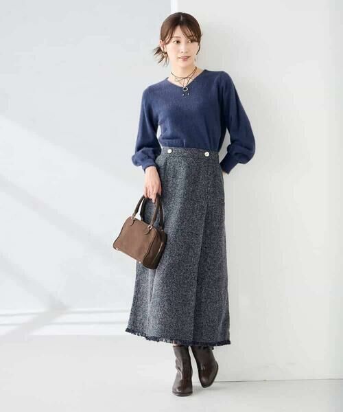 a.v.v / アー・ヴェ・ヴェ ニット・セーター | ヘアリーラメVネックニット | 詳細19