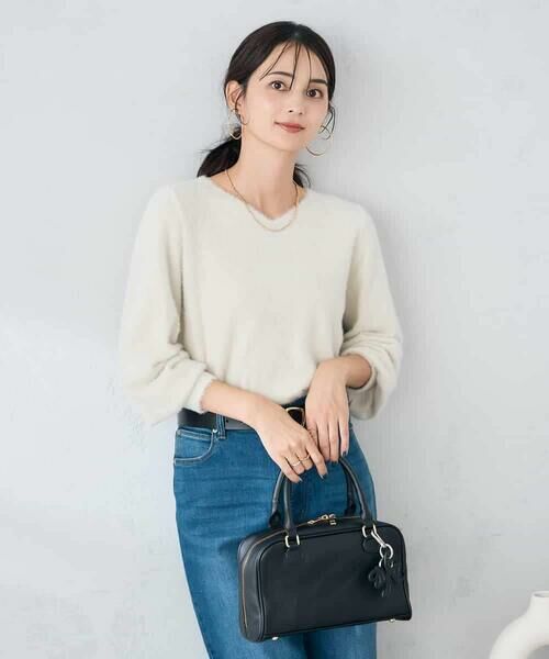 a.v.v / アー・ヴェ・ヴェ ニット・セーター | ヘアリーラメVネックニット | 詳細21