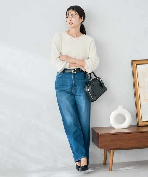 a.v.v / アー・ヴェ・ヴェ ニット・セーター | ヘアリーラメVネックニット | 詳細23