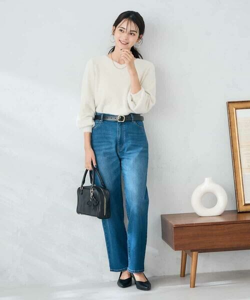 a.v.v / アー・ヴェ・ヴェ ニット・セーター | ヘアリーラメVネックニット | 詳細24