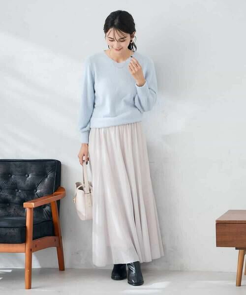 a.v.v / アー・ヴェ・ヴェ ニット・セーター | ヘアリーラメVネックニット | 詳細9