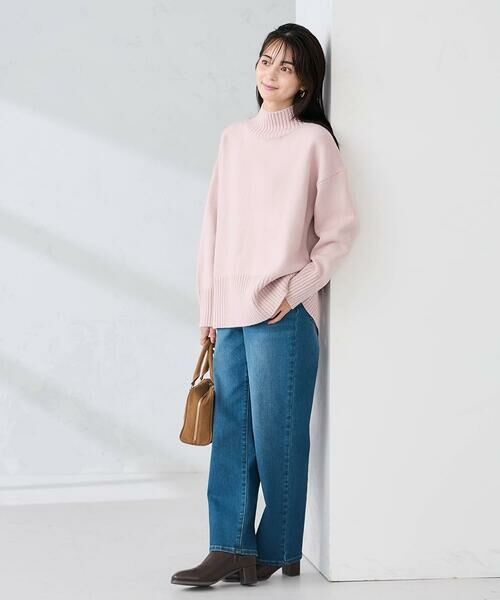 a.v.v / アー・ヴェ・ヴェ ニット・セーター | 【洗える/静電気が起きにくい/雑誌InRed(宝島社)12月号掲載】バックスリットニット | 詳細10