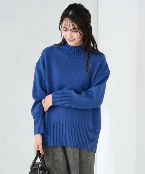 a.v.v / アー・ヴェ・ヴェ ニット・セーター | 【洗える/静電気が起きにくい/雑誌InRed(宝島社)12月号掲載】バックスリットニット | 詳細12