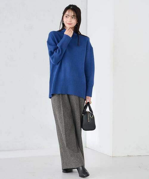 a.v.v / アー・ヴェ・ヴェ ニット・セーター | 【洗える/静電気が起きにくい/雑誌InRed(宝島社)12月号掲載】バックスリットニット | 詳細15