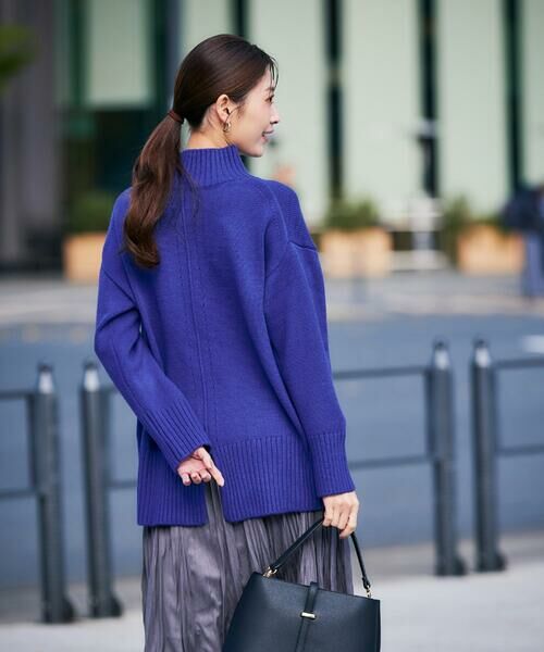 a.v.v / アー・ヴェ・ヴェ ニット・セーター | 【洗える/静電気が起きにくい/雑誌InRed(宝島社)12月号掲載】バックスリットニット | 詳細18