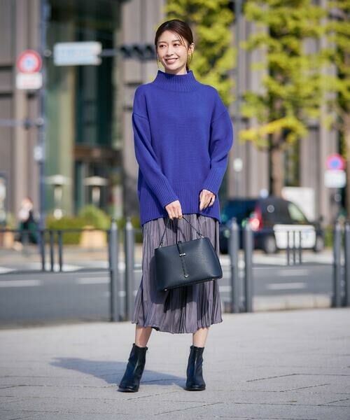 a.v.v / アー・ヴェ・ヴェ ニット・セーター | 【洗える/静電気が起きにくい/雑誌InRed(宝島社)12月号掲載】バックスリットニット | 詳細19