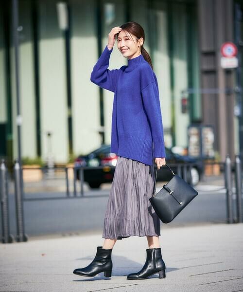 a.v.v / アー・ヴェ・ヴェ ニット・セーター | 【洗える/静電気が起きにくい/雑誌InRed(宝島社)12月号掲載】バックスリットニット | 詳細22