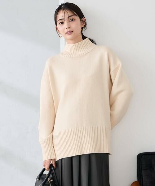 a.v.v / アー・ヴェ・ヴェ ニット・セーター | 【洗える/静電気が起きにくい/雑誌InRed(宝島社)12月号掲載】バックスリットニット | 詳細24