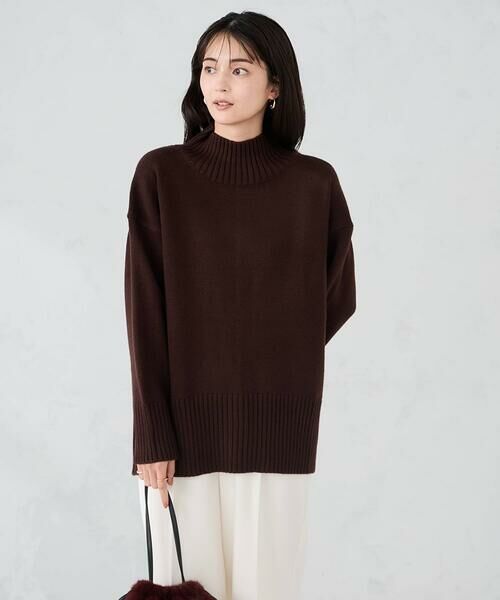 a.v.v / アー・ヴェ・ヴェ ニット・セーター | 【洗える/静電気が起きにくい/雑誌InRed(宝島社)12月号掲載】バックスリットニット | 詳細28