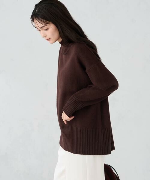 a.v.v / アー・ヴェ・ヴェ ニット・セーター | 【洗える/静電気が起きにくい/雑誌InRed(宝島社)12月号掲載】バックスリットニット | 詳細29