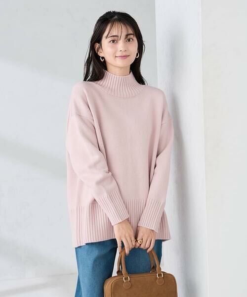 a.v.v / アー・ヴェ・ヴェ ニット・セーター | 【洗える/静電気が起きにくい/雑誌InRed(宝島社)12月号掲載】バックスリットニット | 詳細6