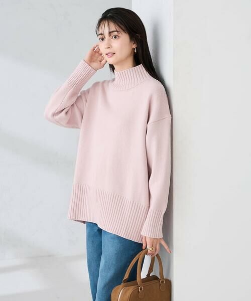 a.v.v / アー・ヴェ・ヴェ ニット・セーター | 【洗える/静電気が起きにくい/雑誌InRed(宝島社)12月号掲載】バックスリットニット | 詳細7