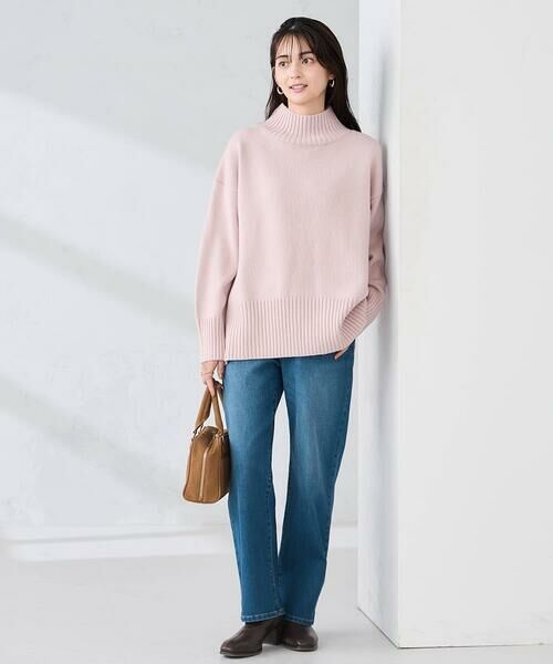 a.v.v / アー・ヴェ・ヴェ ニット・セーター | 【洗える/静電気が起きにくい/雑誌InRed(宝島社)12月号掲載】バックスリットニット | 詳細9