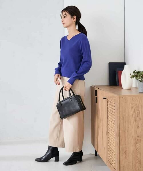 a.v.v / アー・ヴェ・ヴェ ニット・セーター | 【洗える/雑誌InRed(宝島社)11月号掲載】Vネック美ラクるパフスリーブニット | 詳細26