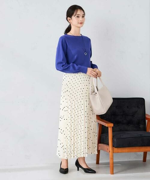 a.v.v / アー・ヴェ・ヴェ ニット・セーター | 【洗える】ボートネック美ラクるパフスリーブニット | 詳細11