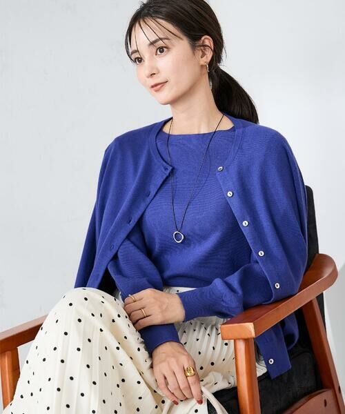 a.v.v / アー・ヴェ・ヴェ ニット・セーター | 【洗える】ボートネック美ラクるパフスリーブニット | 詳細13