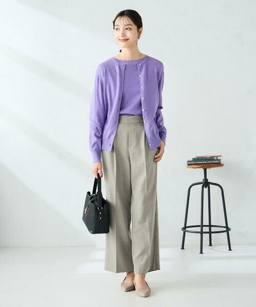 a.v.v / アー・ヴェ・ヴェ ニット・セーター | 【洗える】ボートネック美ラクるパフスリーブニット | 詳細21