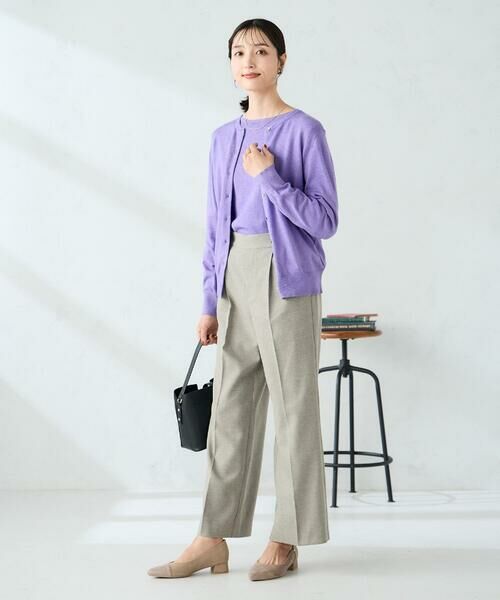 a.v.v / アー・ヴェ・ヴェ ニット・セーター | 【洗える】ボートネック美ラクるパフスリーブニット | 詳細22