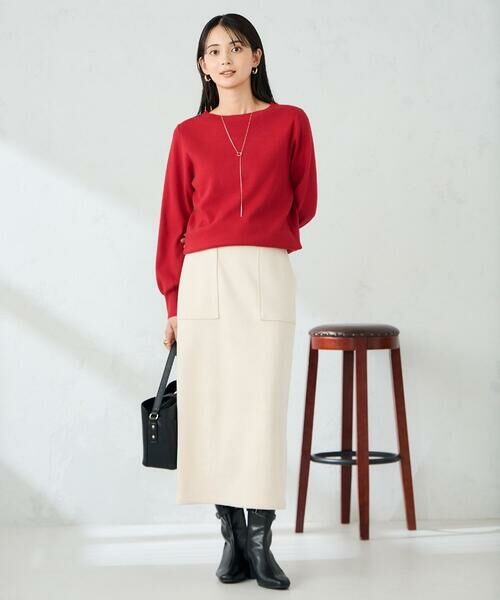 a.v.v / アー・ヴェ・ヴェ ニット・セーター | 【洗える】ボートネック美ラクるパフスリーブニット | 詳細29