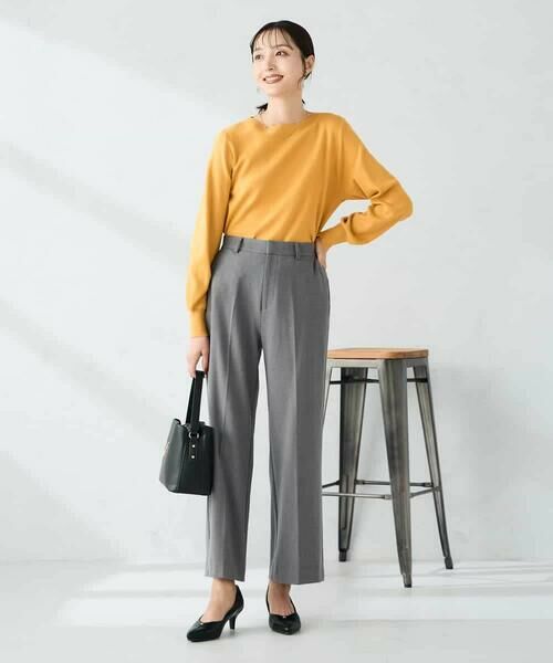 a.v.v / アー・ヴェ・ヴェ ニット・セーター | 【洗える】ボートネック美ラクるパフスリーブニット | 詳細5