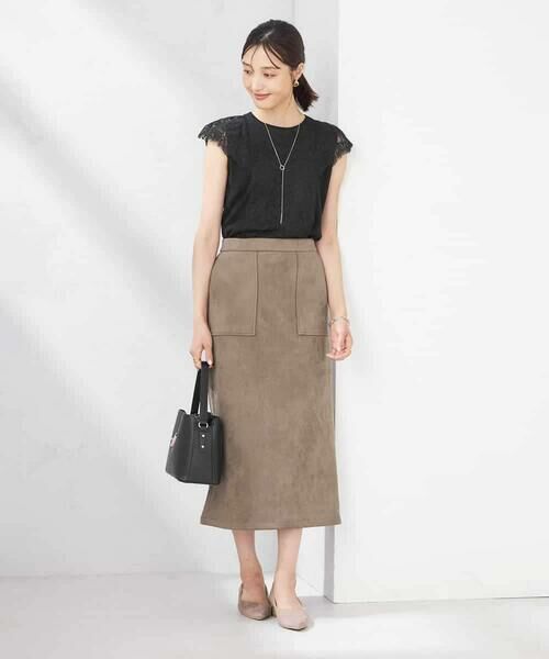 a.v.v / アー・ヴェ・ヴェ ニット・セーター | レーストリムフレンチスリーブサマーニット | 詳細17