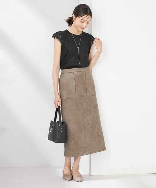 a.v.v / アー・ヴェ・ヴェ ニット・セーター | レーストリムフレンチスリーブサマーニット | 詳細18