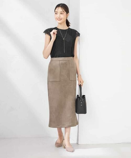 a.v.v / アー・ヴェ・ヴェ ニット・セーター | レーストリムフレンチスリーブサマーニット | 詳細19