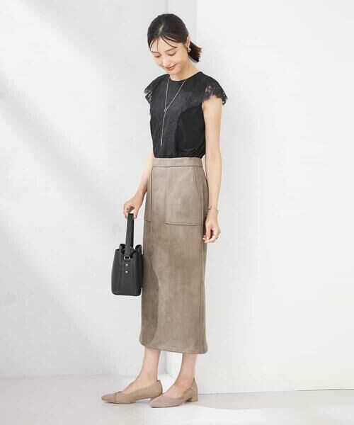 a.v.v / アー・ヴェ・ヴェ ニット・セーター | レーストリムフレンチスリーブサマーニット | 詳細20