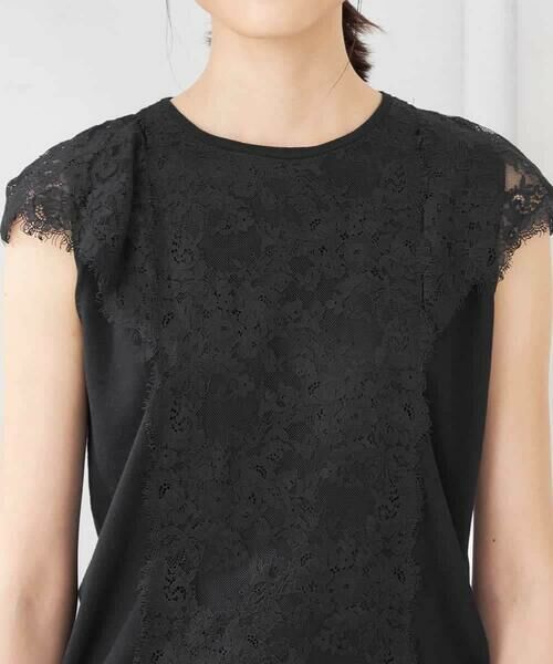 a.v.v / アー・ヴェ・ヴェ ニット・セーター | レーストリムフレンチスリーブサマーニット | 詳細24