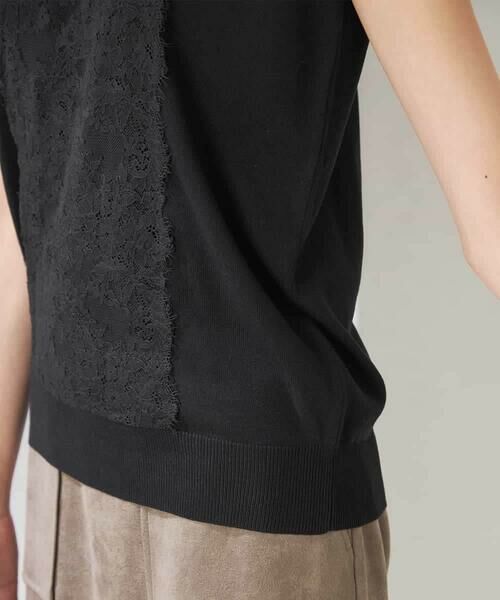 a.v.v / アー・ヴェ・ヴェ ニット・セーター | レーストリムフレンチスリーブサマーニット | 詳細26