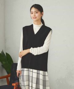 a.v.v / アー・ヴェ・ヴェ ベスト | Ｖネックニットベスト